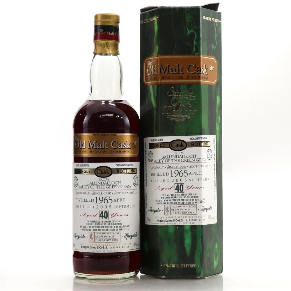 Glenfarclas 'Ballindalloch' 1965 Douglas Laing 40 Year Old Sherry Cask