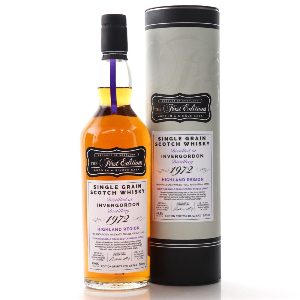 Invergordon 1972 Edition Spirits 45 Year Old