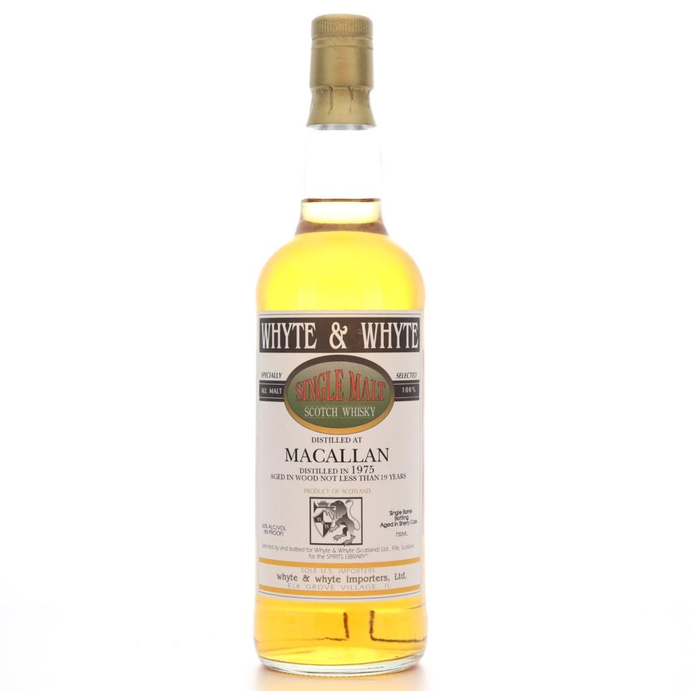 Macallan 1975 Whyte and Whyte 19 Year Old 75cl / Spirits Library