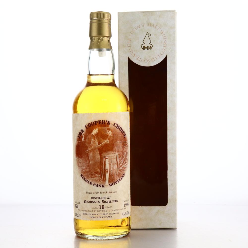 Benrinnes 1981 Cooper's Choice 16 Year Old