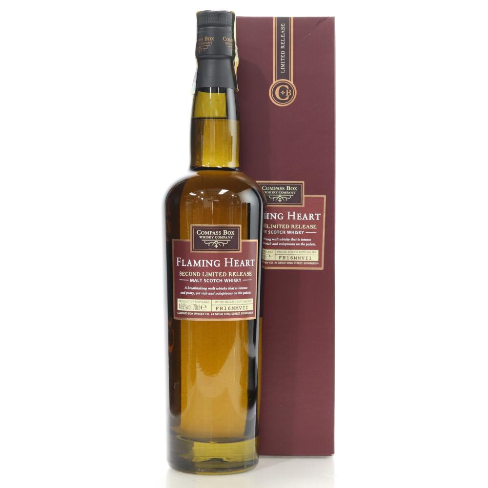 Compass Box Flaming Heart