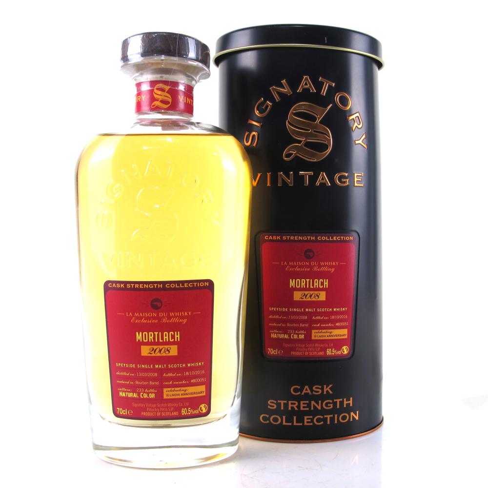 Mortlach 2008 Signatory Vintage 8 Year Old / LMDW