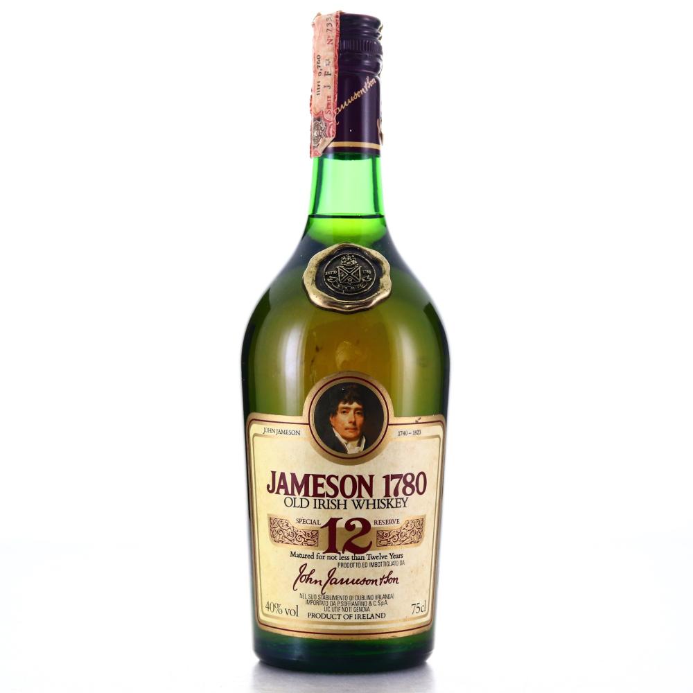 Jameson 1780 Reserve 12 Year Old / Soffiantino Import