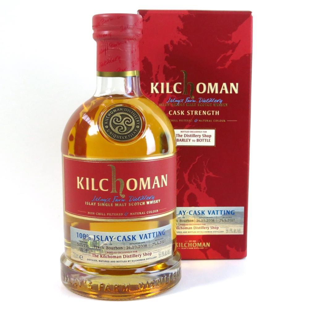 Kilchoman 2008 100% Islay 8 Year Old / The Distillery Shop Exclusive