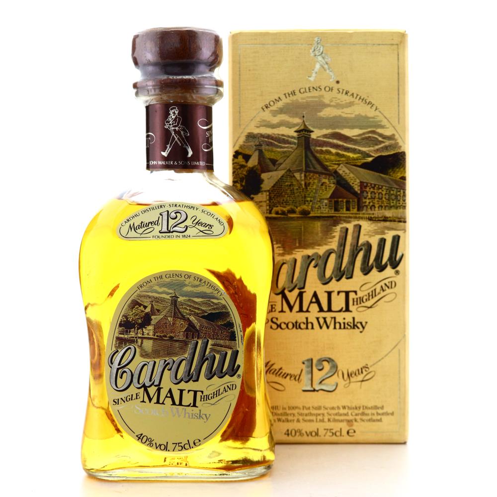 Cardhu 12 Year Old John Walker and Sons 1980s 