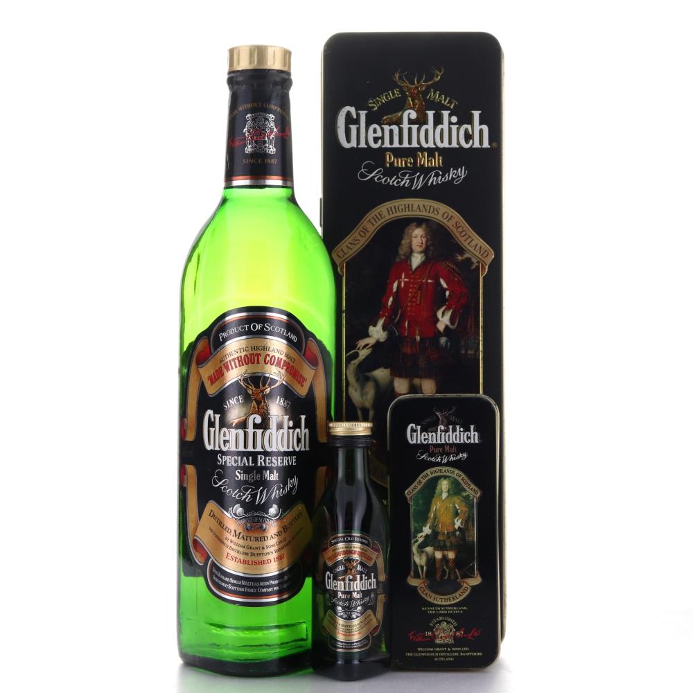 Glenfiddich Clans of the Highland & Miniature 5cl / Clan Sutherland