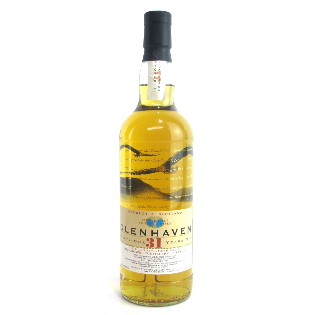 Inchgower 1977 Glenhaven 31 Year Old 75cl / US Import