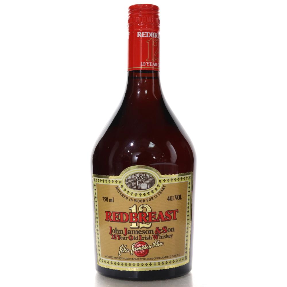 John Jameson & Son's Redbreast 12 Year Old 1980s / Gilbey's