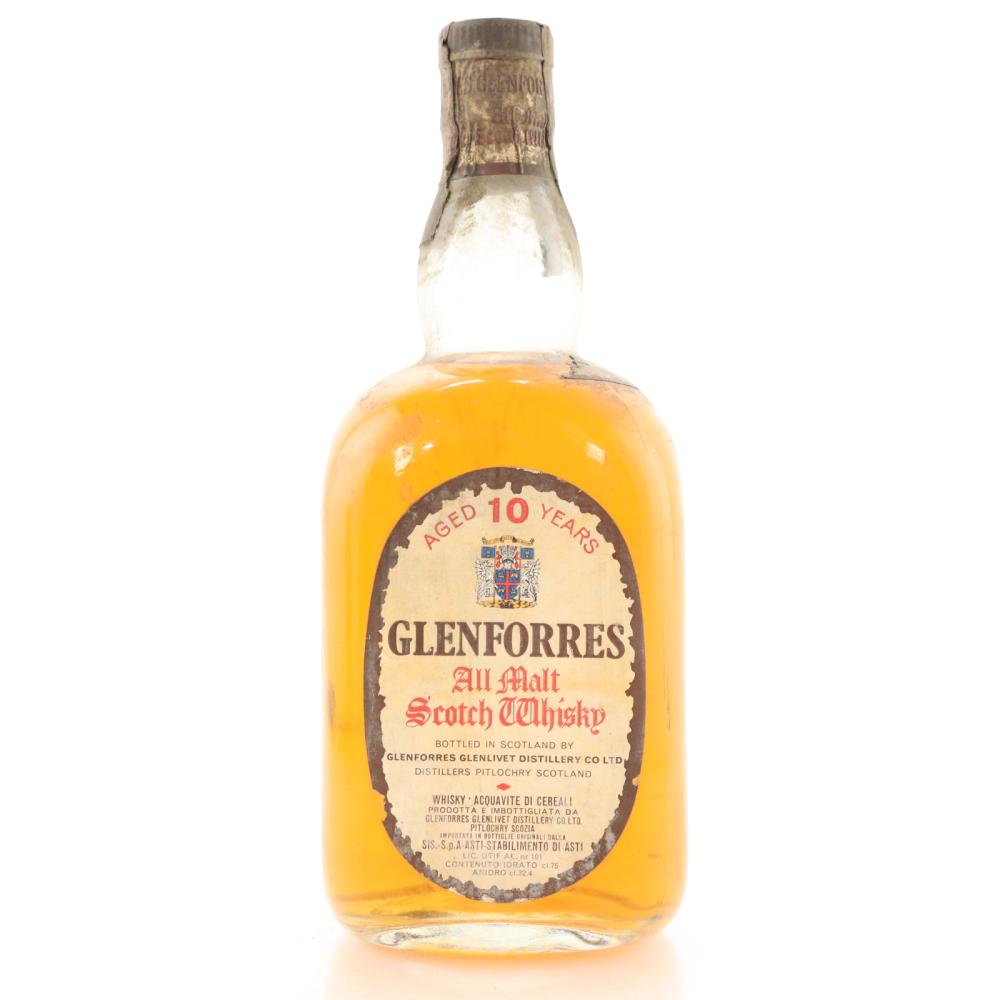 Glenforres 10 Year Old All Malt Scotch Whisky 1970s