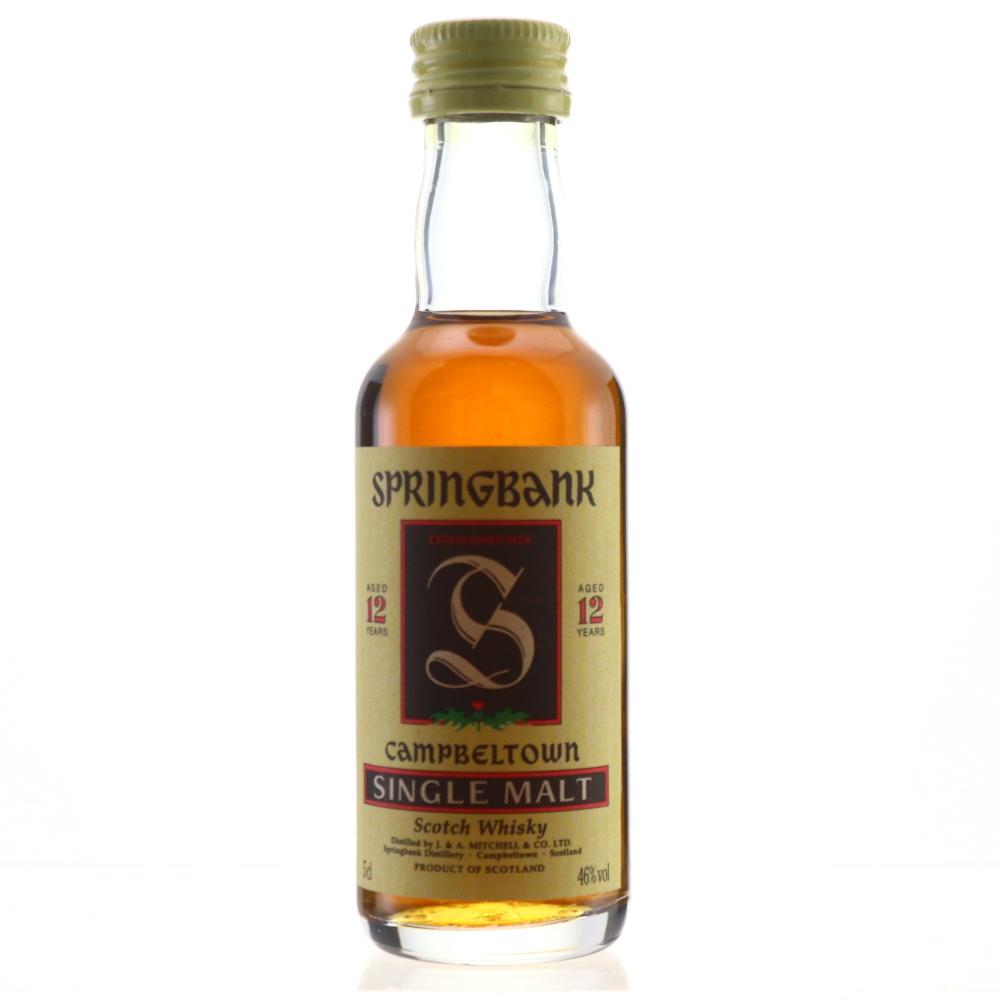 Springbank 12 Year Old Green Thistle Miniature
