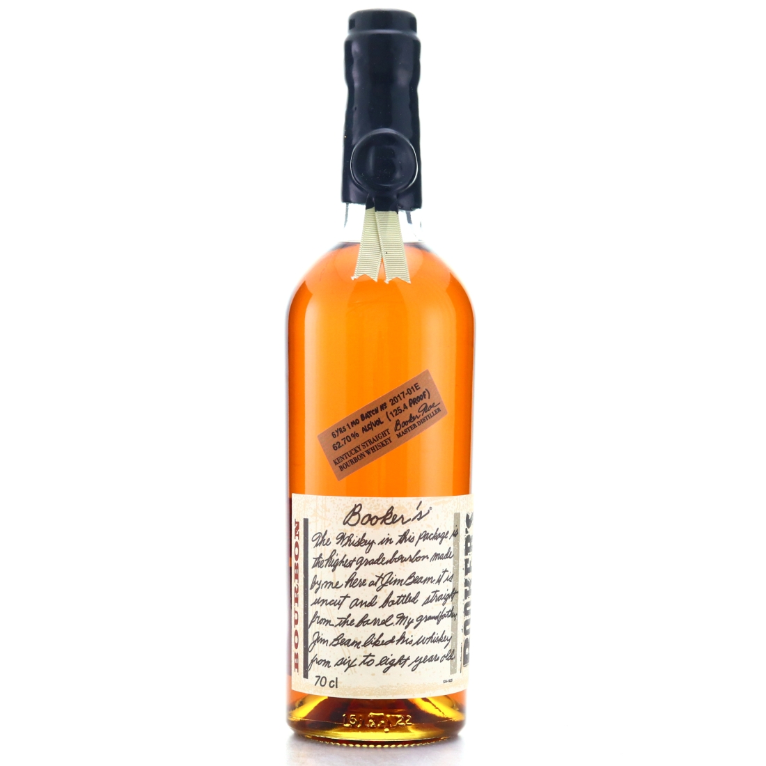 Booker's 6 Year Old Kentucky Straight Bourbon #2017-01E