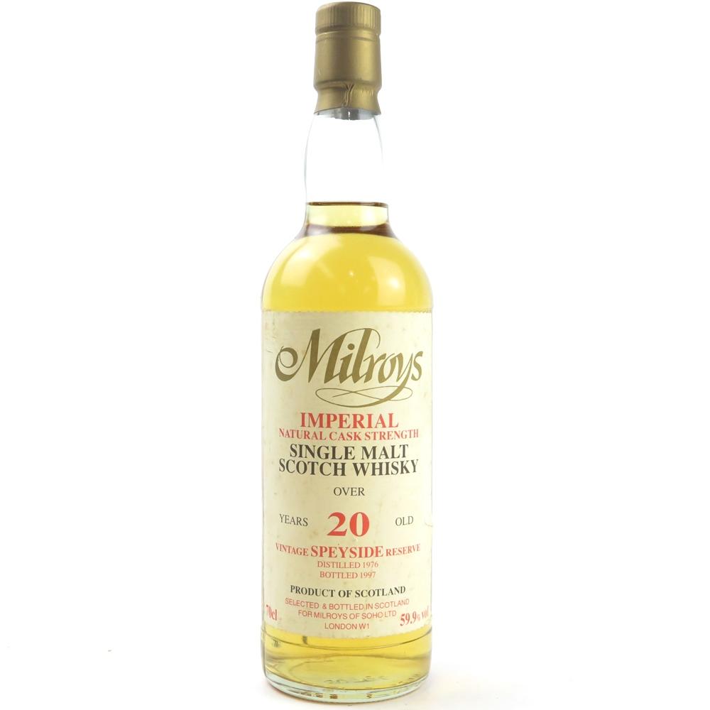 Imperial 1976 Milroy's 20 Year Old Cask Strength