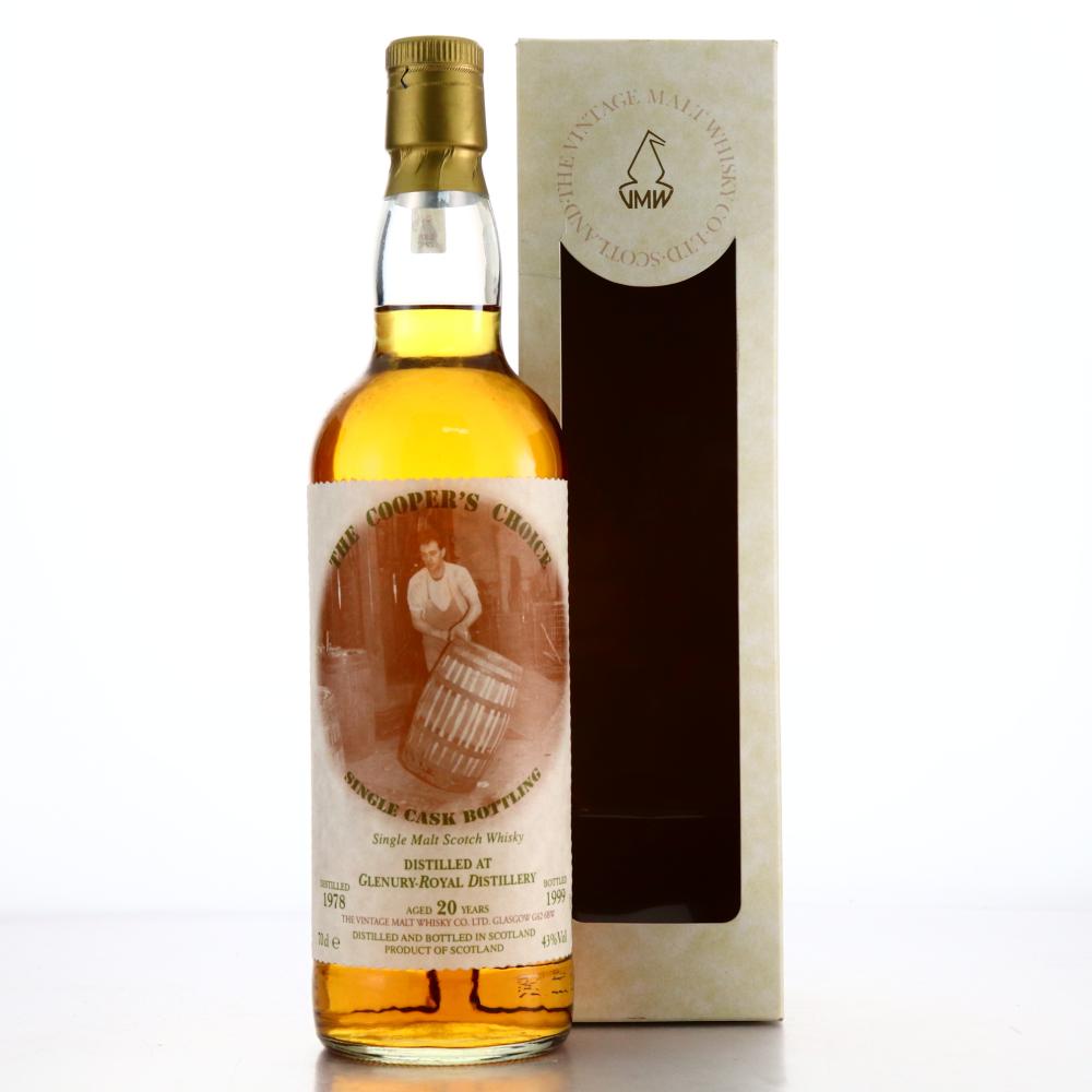 Glenury Royal 1978 Cooper's Choice 20 Year Old