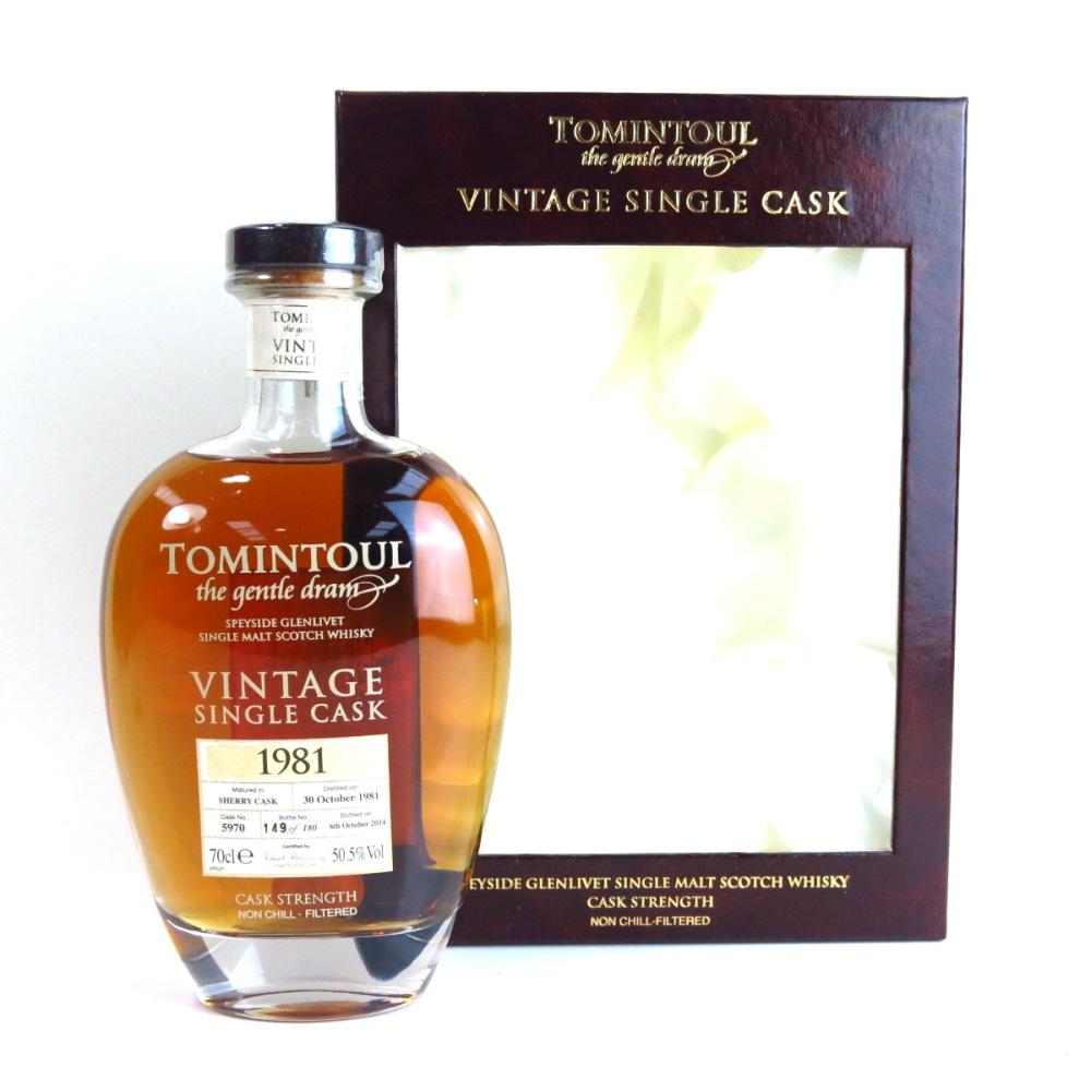 Tomintoul 1981 Sherry Cask