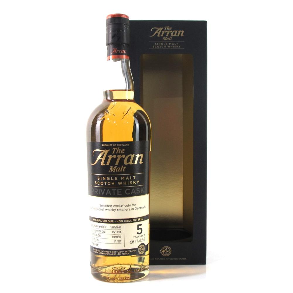 Arran 2011 Peated Single Cask 5 Year Old / Danish Exclusive