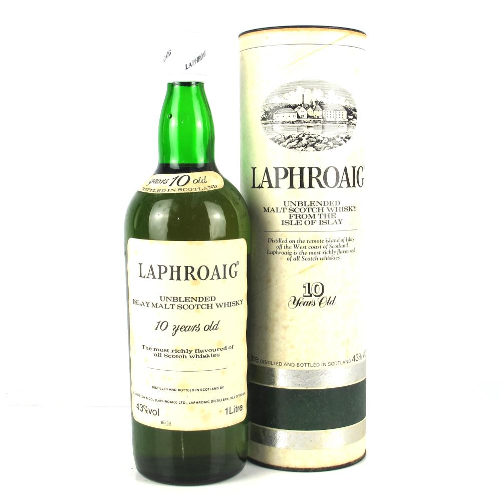 Laphroaig 10 Year Old 1980s 1 Litre