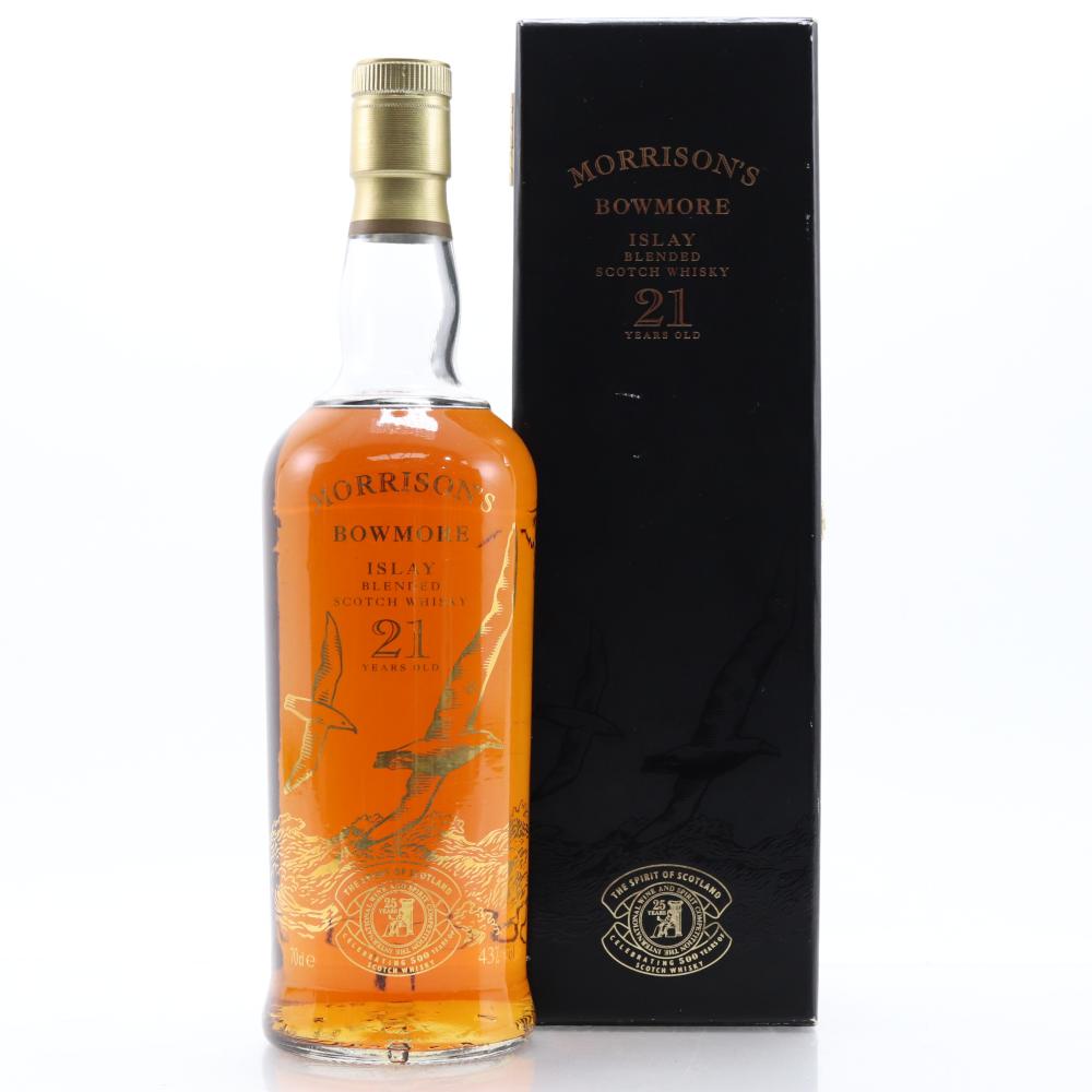 Morrison Bowmore 21 Year Old Islay Scotch / 500th Anniversary