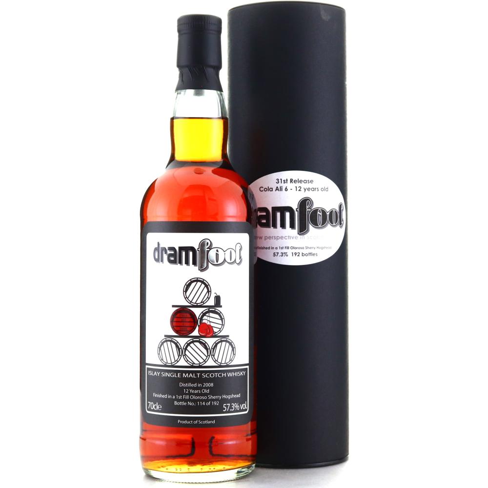 Caol Ila 'Cola Ali 6' 2008 Dramfool 12 Year Old