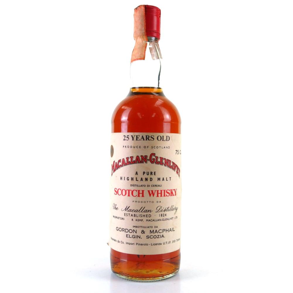 Macallan 25 Year Old / Pinerolo Import