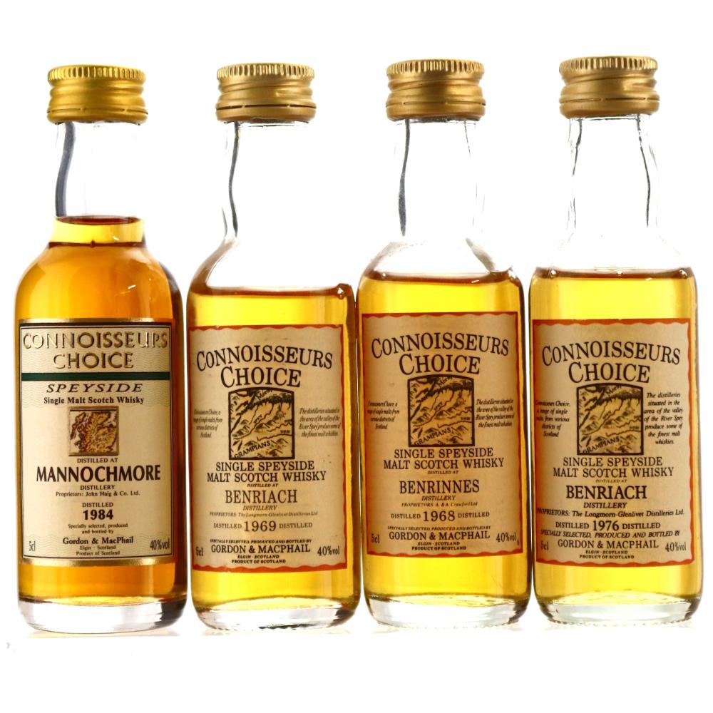 Gordon and MacPhail Miniatures x 5