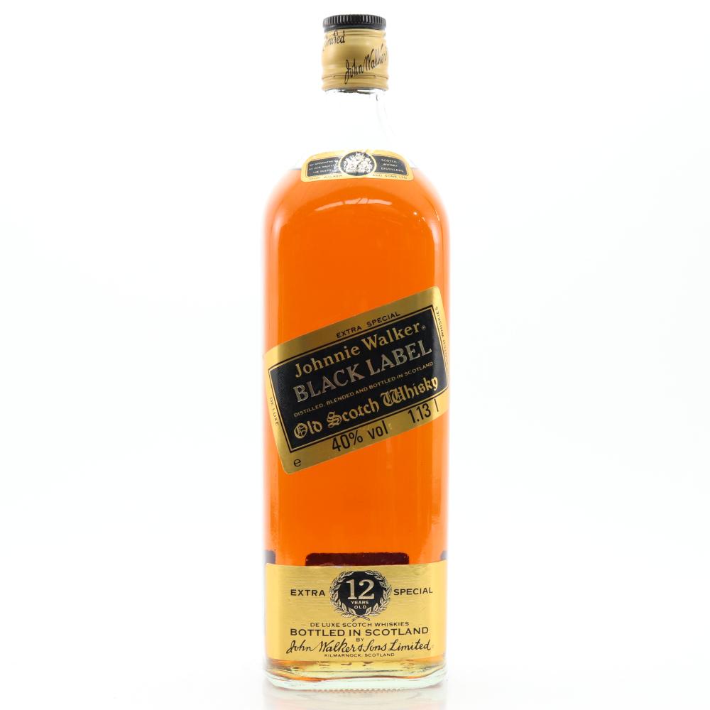 Johnnie Walker Black Label 1.13 Litre 1980s