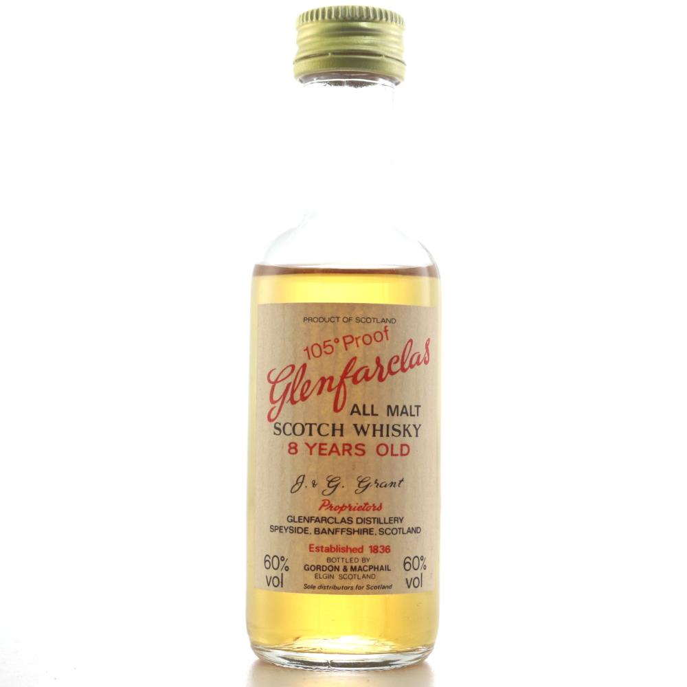 Glenfarclas 8 Year Old 105 Proof 1970s Miniature 5cl