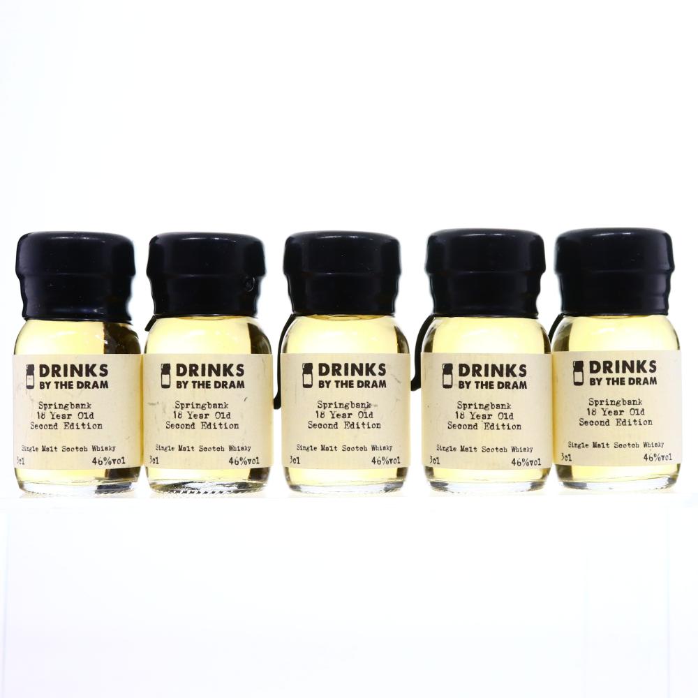 Springbank 18 Year Old Second Edition Miniature 5 x 3cl