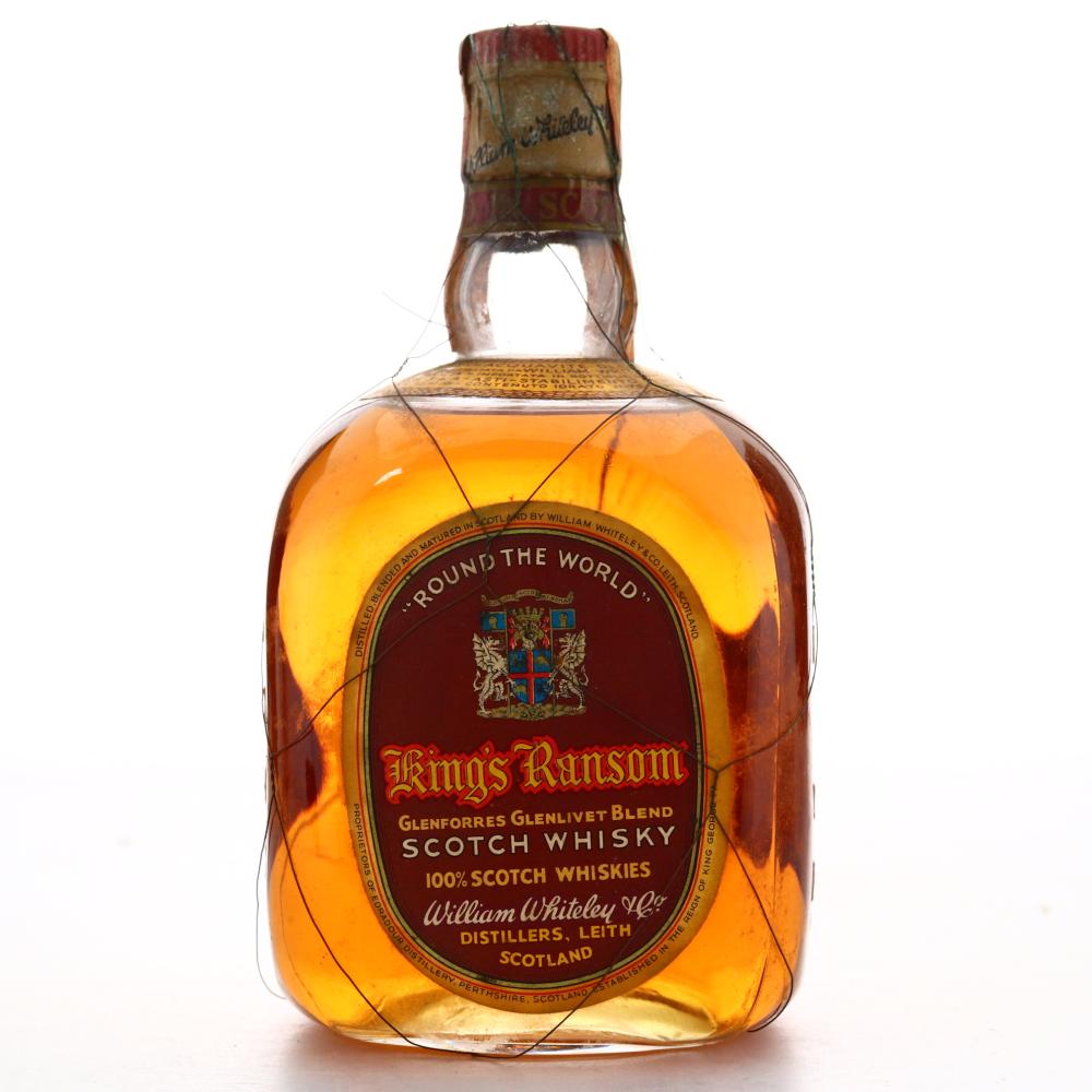 King's Ransom 'Round The World' Scotch Whisky 1960s