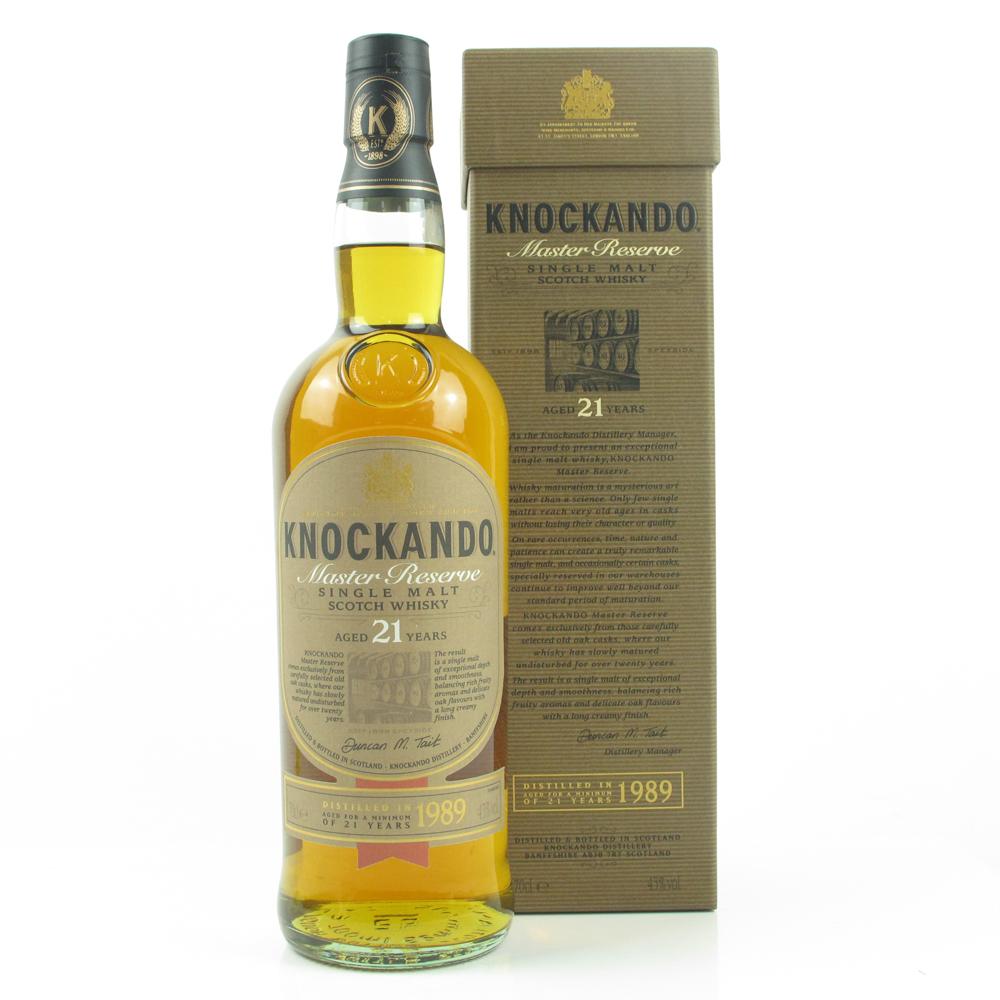 Knockando 1989 Master Reserve 21 Year Old