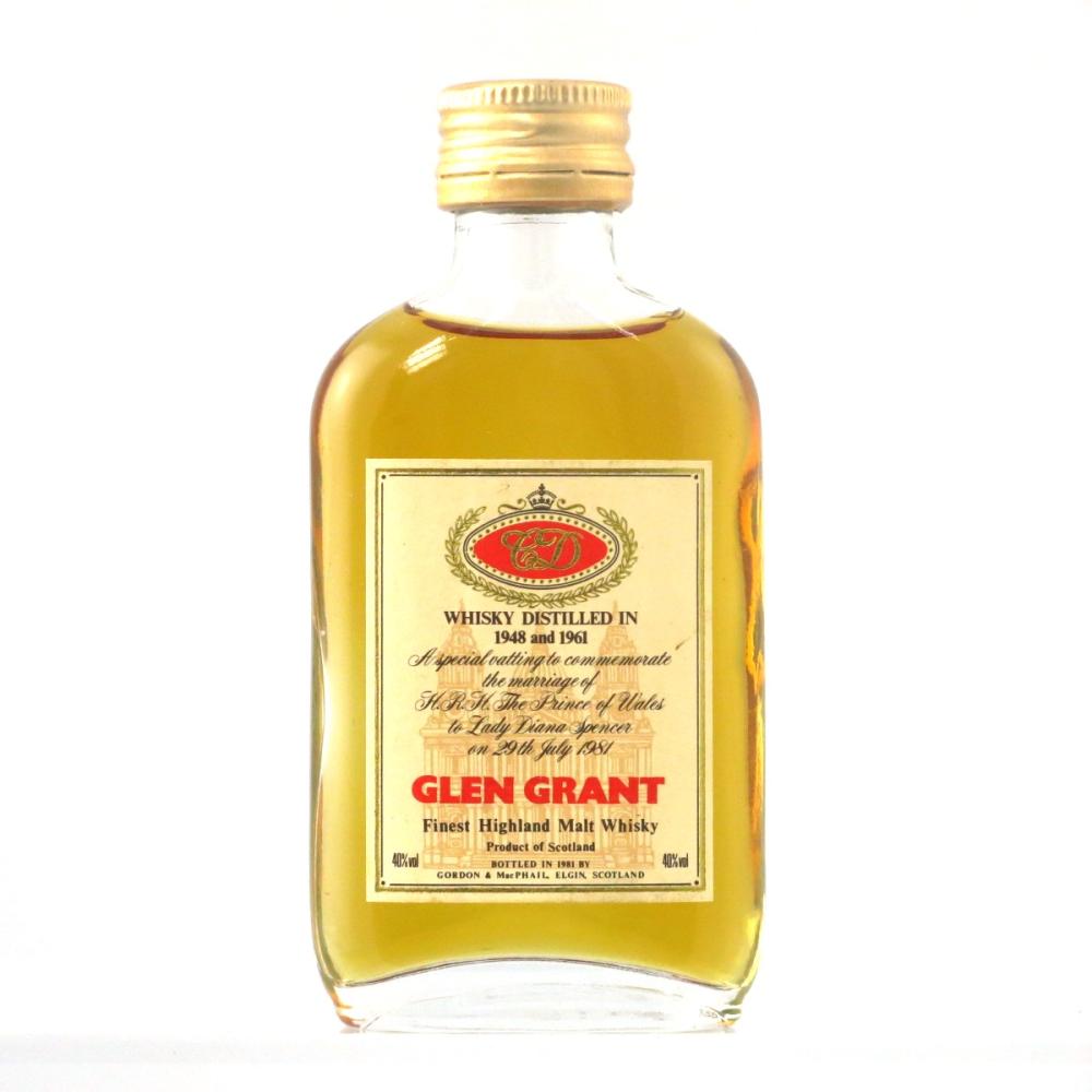 Glen Grant Royal Marriage 1981 Miniature / 1948 & 1961 Vintages
