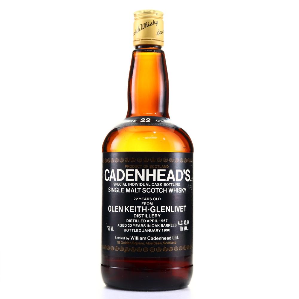 Glen Keith 1967 Cadenhead's 22 Year Old