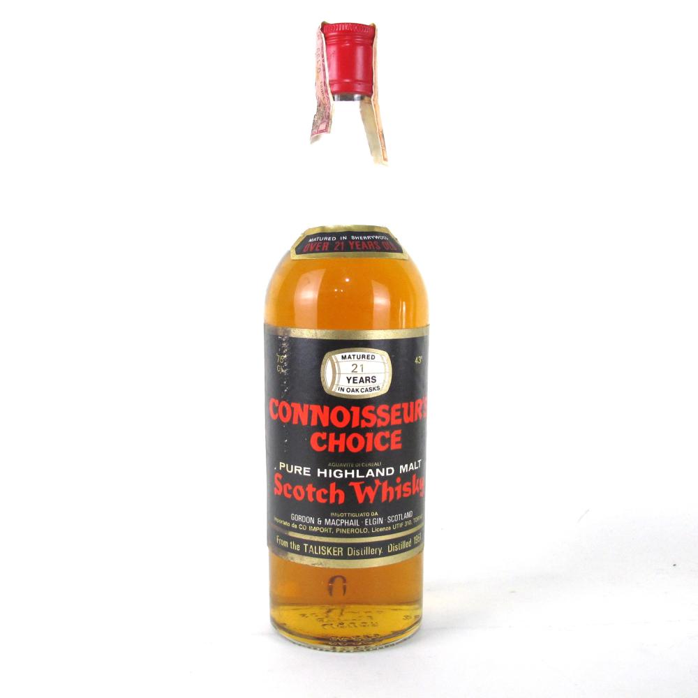 Talisker 1951 Gordon and MacPhail 21 Year Old / Pinerolo