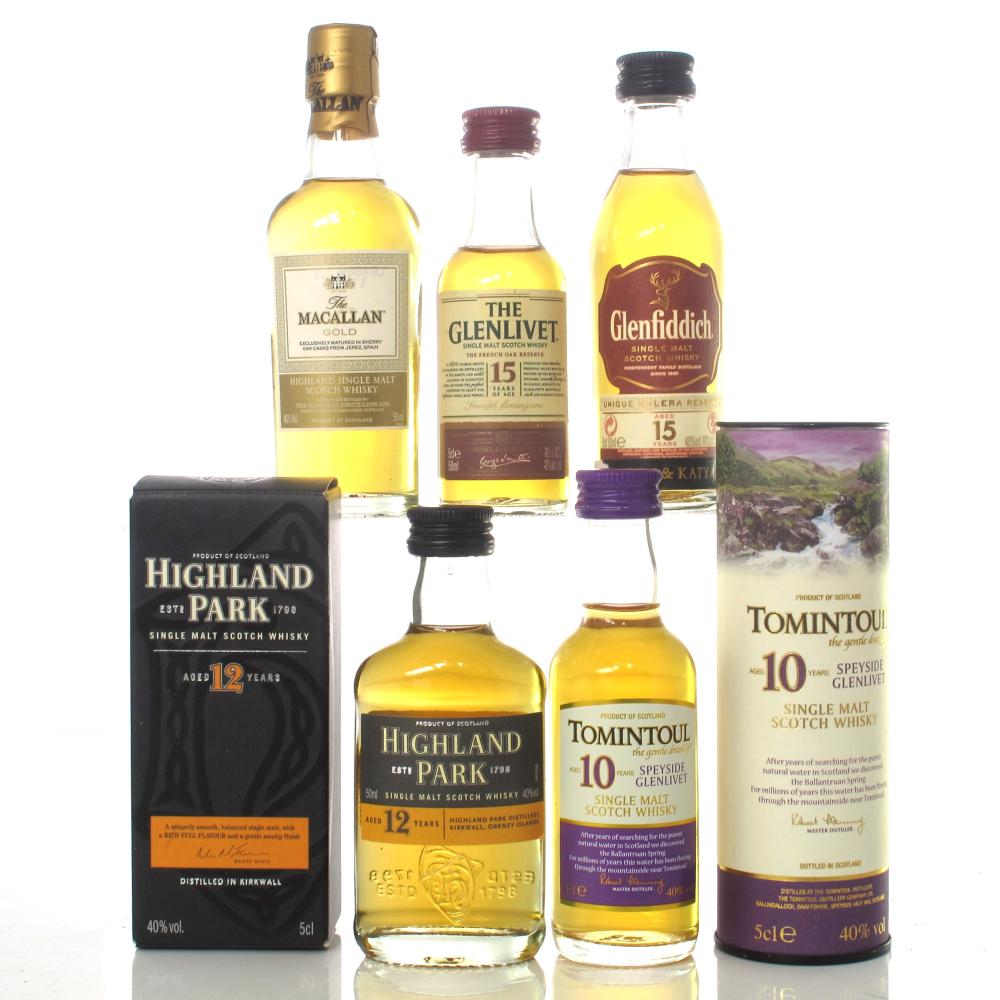 Single Malt Miniature Selection 5 x 5cl 