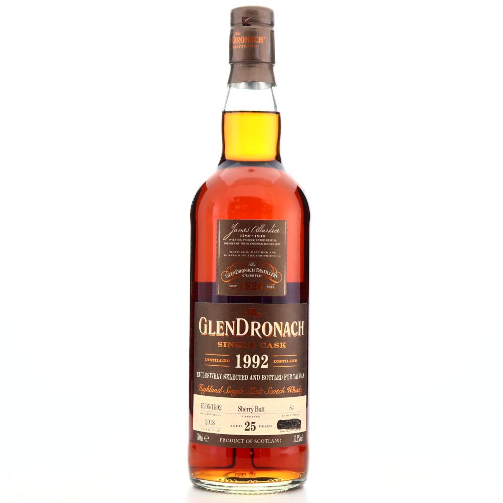 Glendronach 1992 Single Sherry Cask 25 Year Old #84 / Taiwan