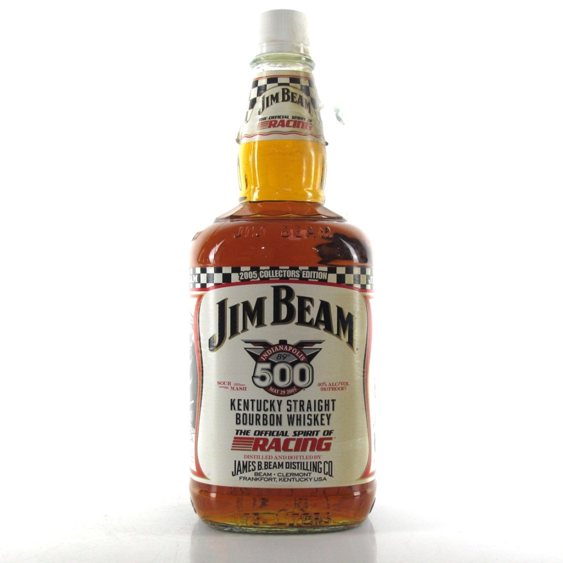 Jim Beam White Label 1.75 Litre / 89th Indianapolis 500