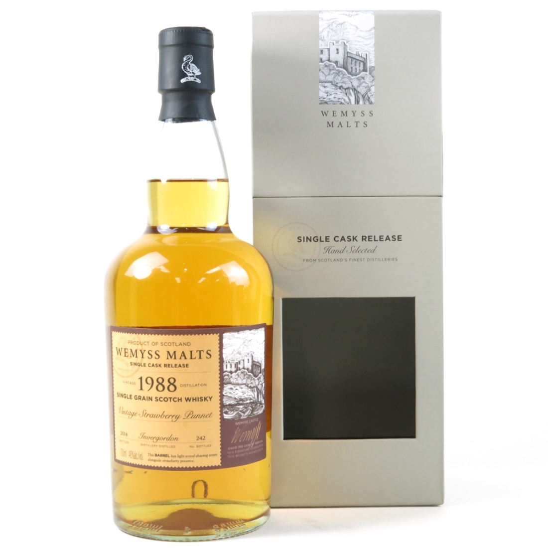 Invergordon 1998 Wemyss Single Cask / Vintage Strawberry Punnet