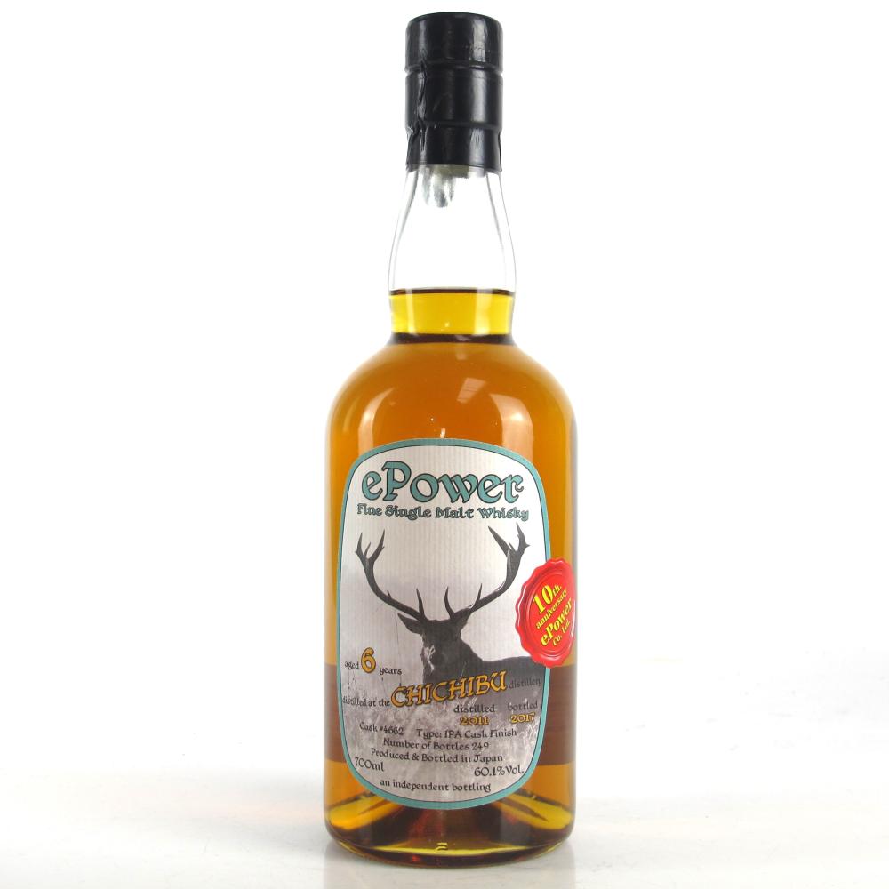 Chichibu 2011 ePower Single Cask 6 Year Old #4662 / ePower 10th Anniversary
