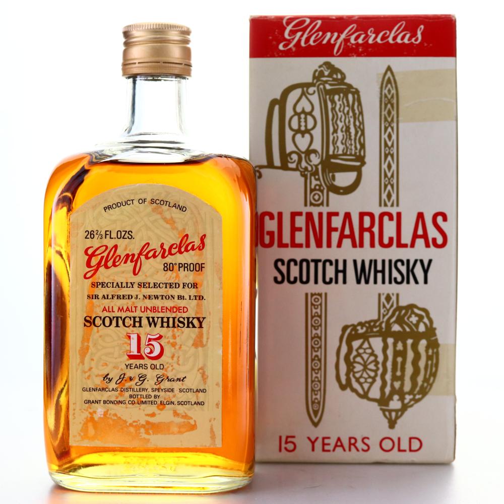 Glenfarclas 15 Year Old 1970s / Sir Alfred J. Newton