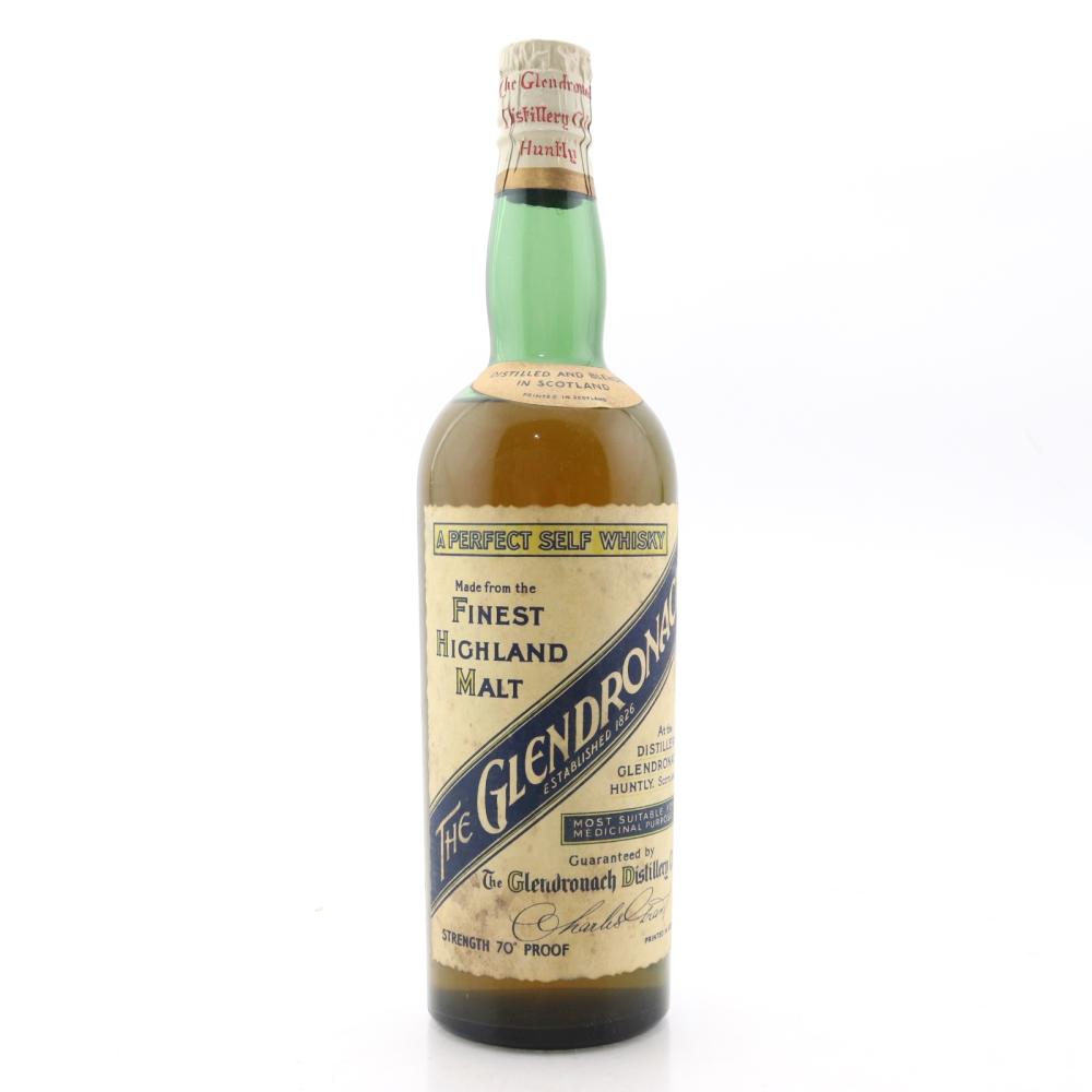 Glendronach Finest Highland Malt 1930s