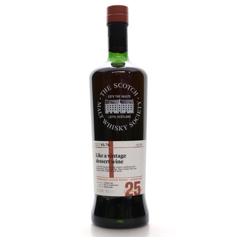 Glen Scotia 1992 SMWS 25 Year Old 93.78