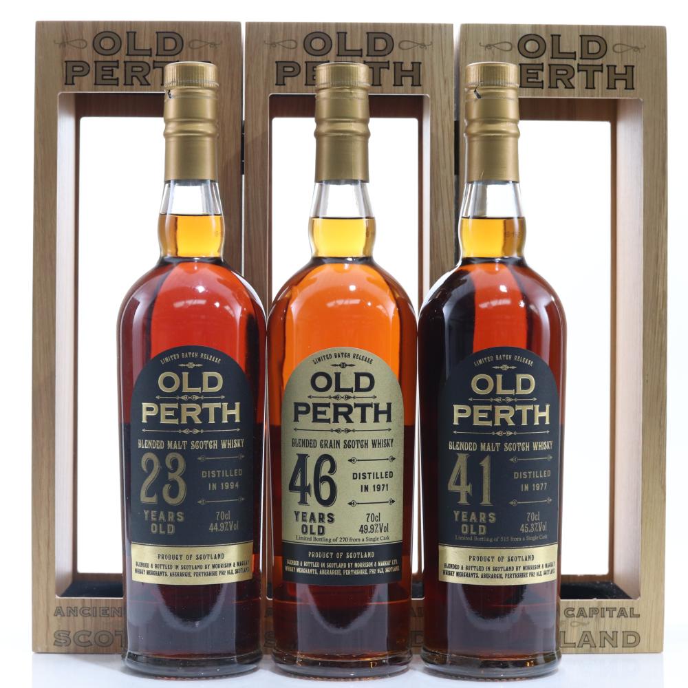 Old Perth 1971, 1977 & 1994 3 x 70cl