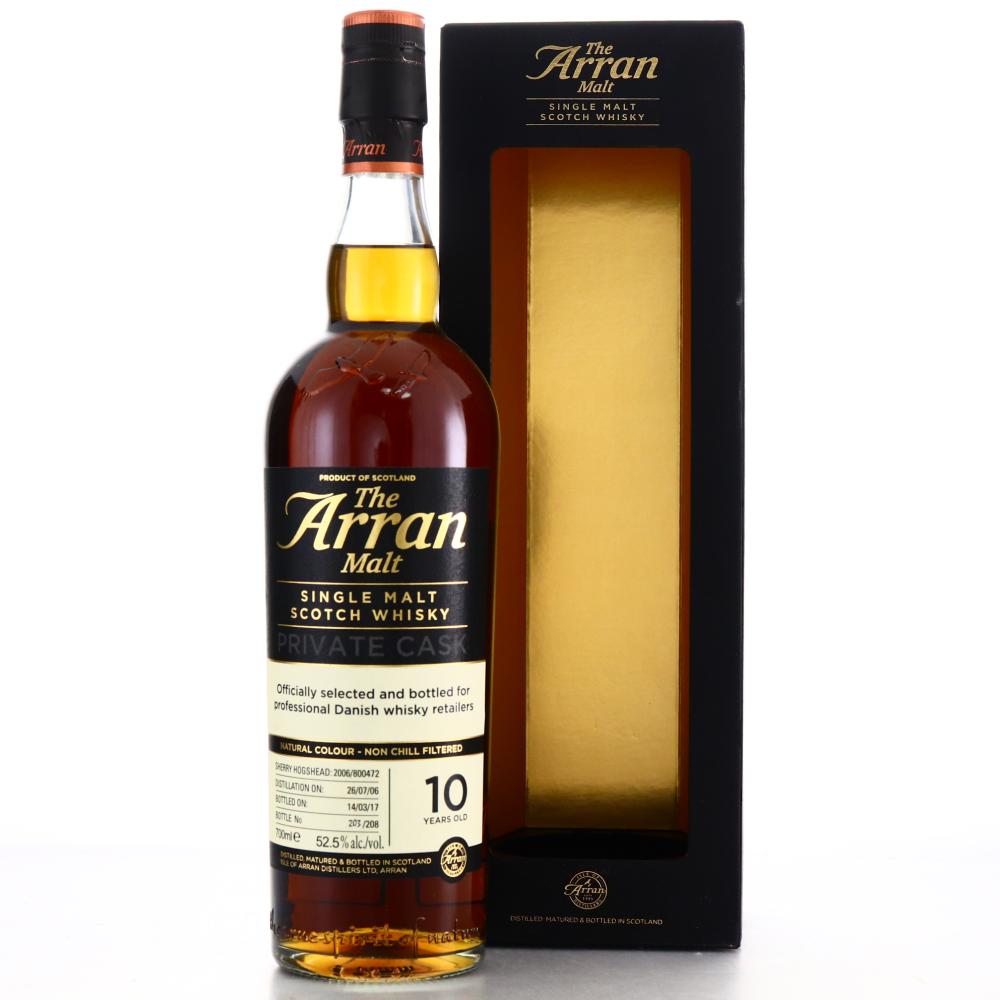 Arran 2006 Single Sherry Cask 10 Year Old #800472 / Danish Retailers