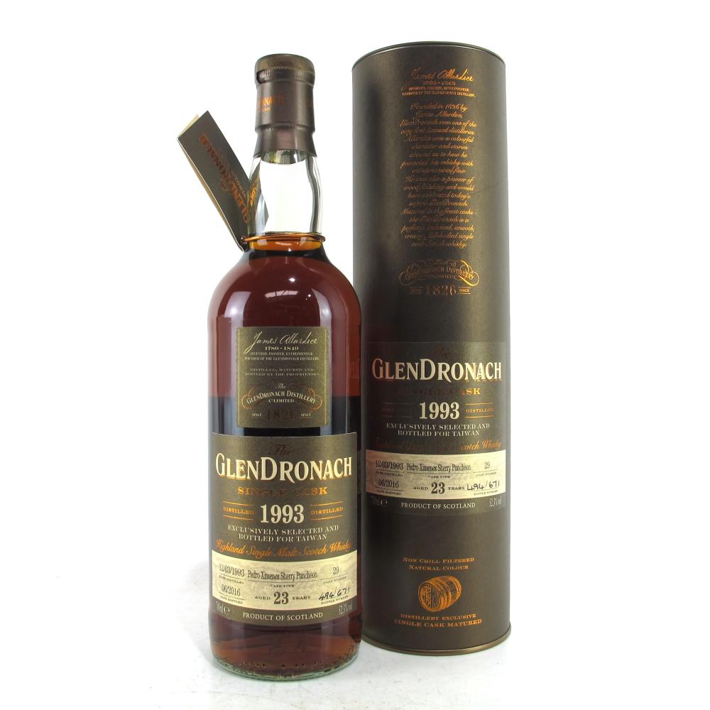 Glendronach 1993 Single Cask 23 Year Old #29 / Taiwan Exclusive