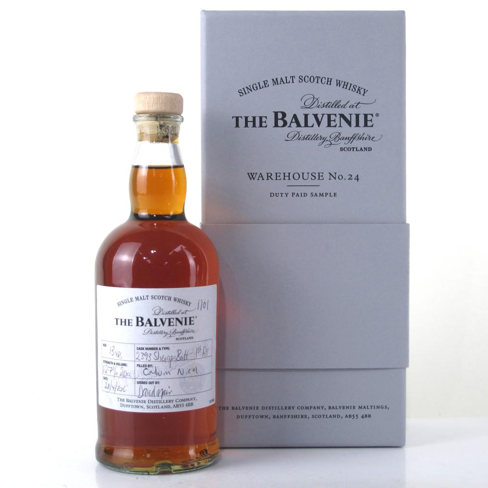 Balvenie 13 Year Old First Fill Sherry Butt 20cl / Warehouse 24 Sample