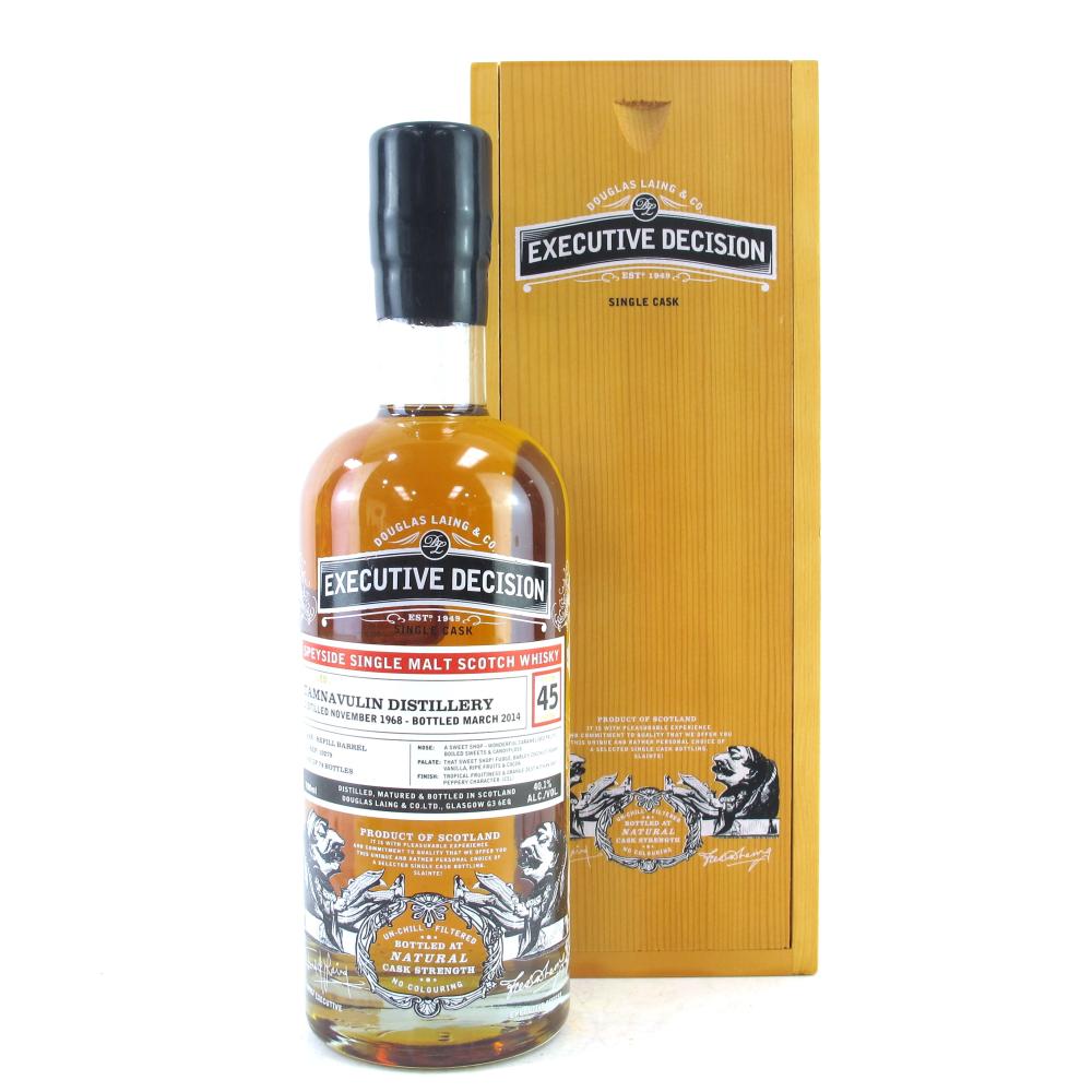 Tamnavulin 1968 Douglas Laing 45 Year Old