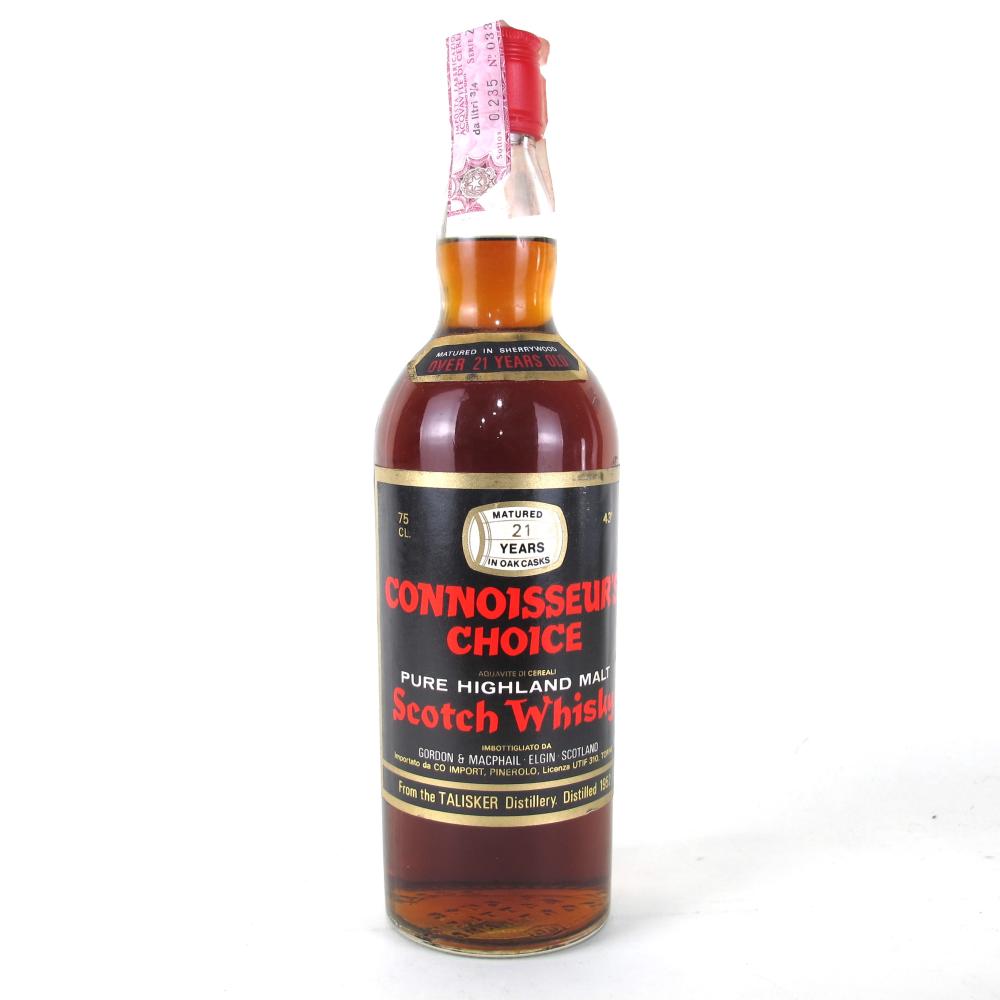 Talisker 1952 Gordon and MacPhail 21 Year Old / Pinerolo