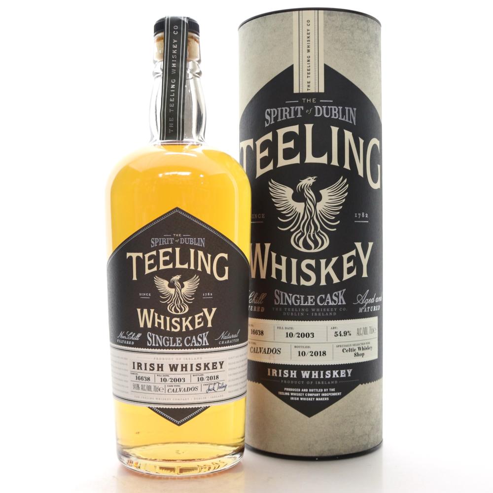 Teeling 15 Year Old Calvados Cask #16638 / Celtic Whiskey Shop Exclusive