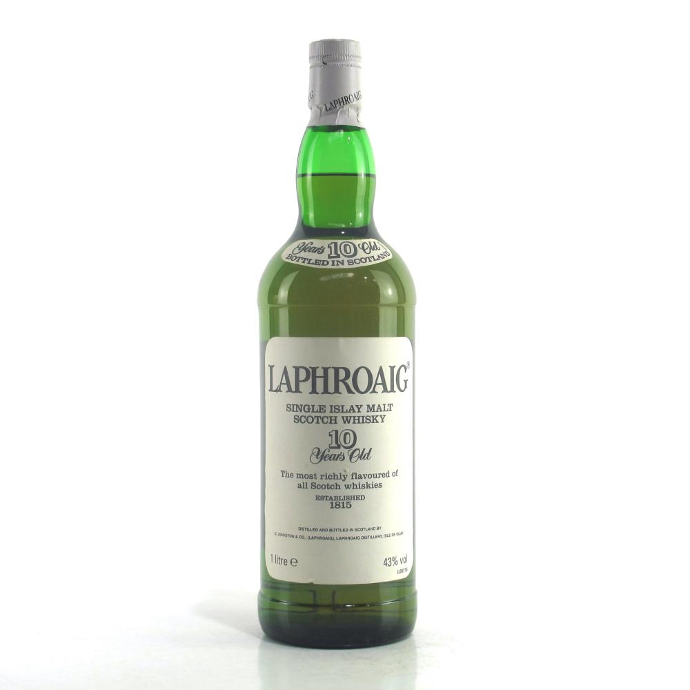 Laphroaig 10 Year Old 1 Litre 1980s