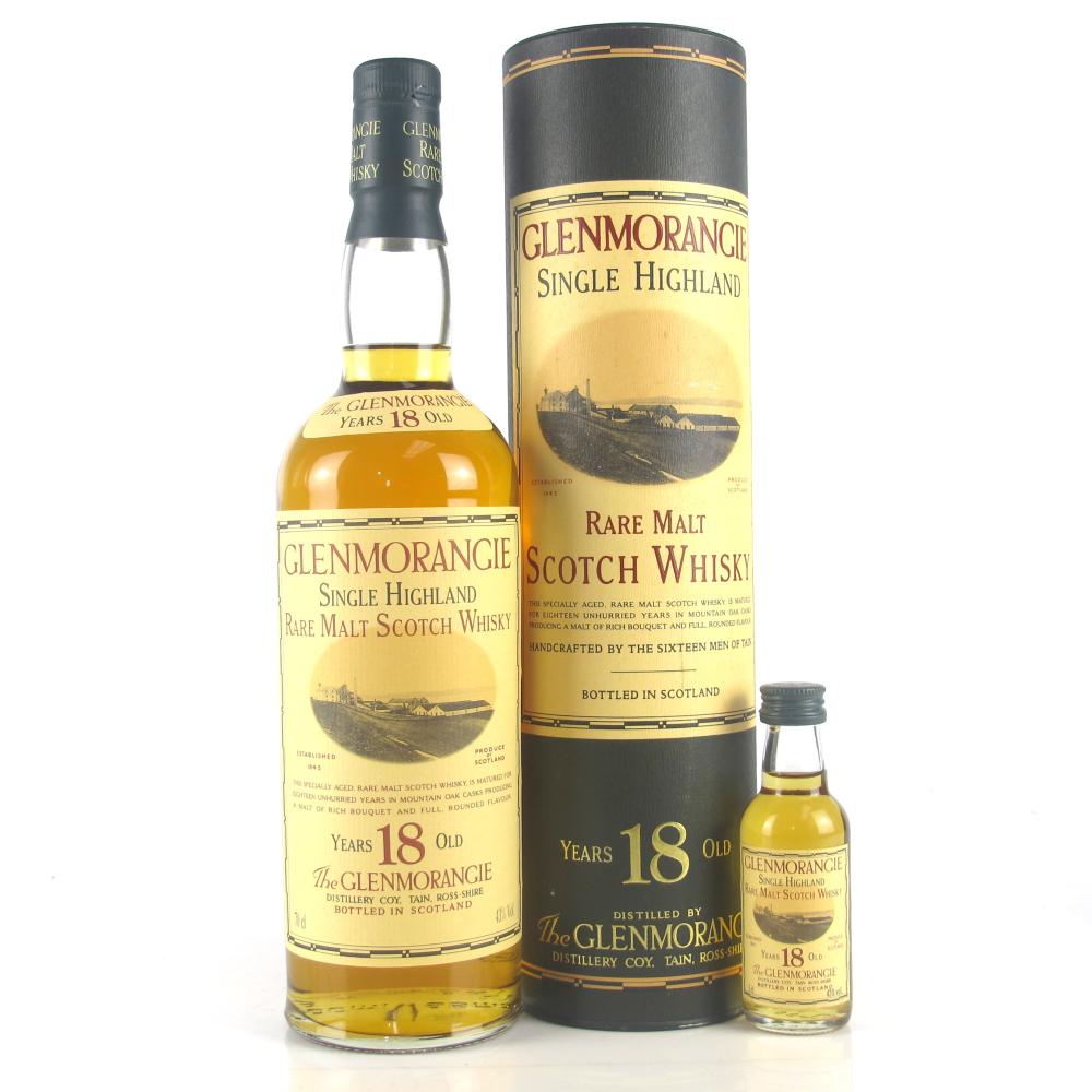 Glenmorangie 18 Year Old / Including Miniature