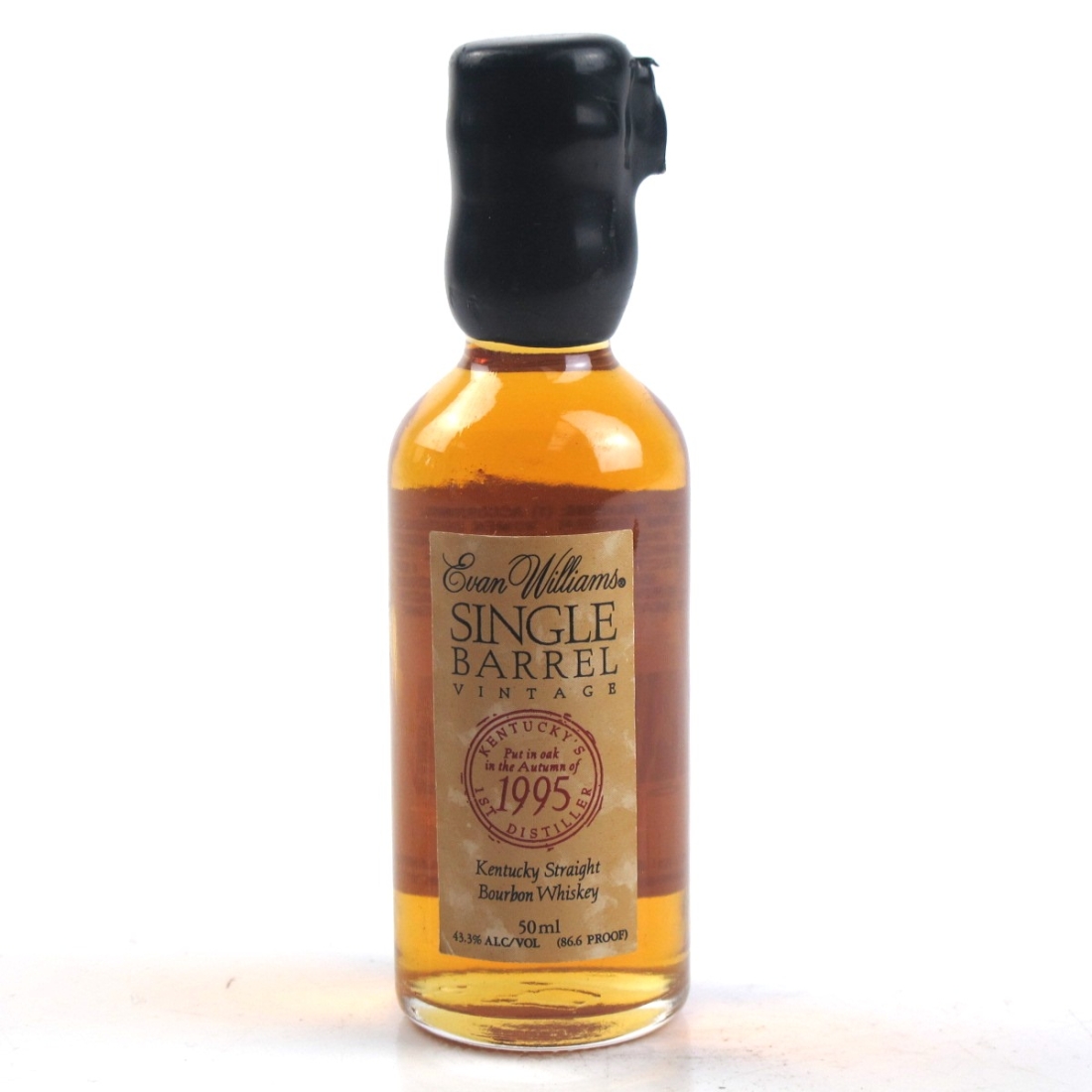 Evan Williams 1995 Single Barrel Miniature 5cl